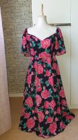 Shein VCAY Kleid mit Blumen 38 M schwarz pink Midi Sommerkleid Friedrichshain-Kreuzberg - Kreuzberg Vorschau