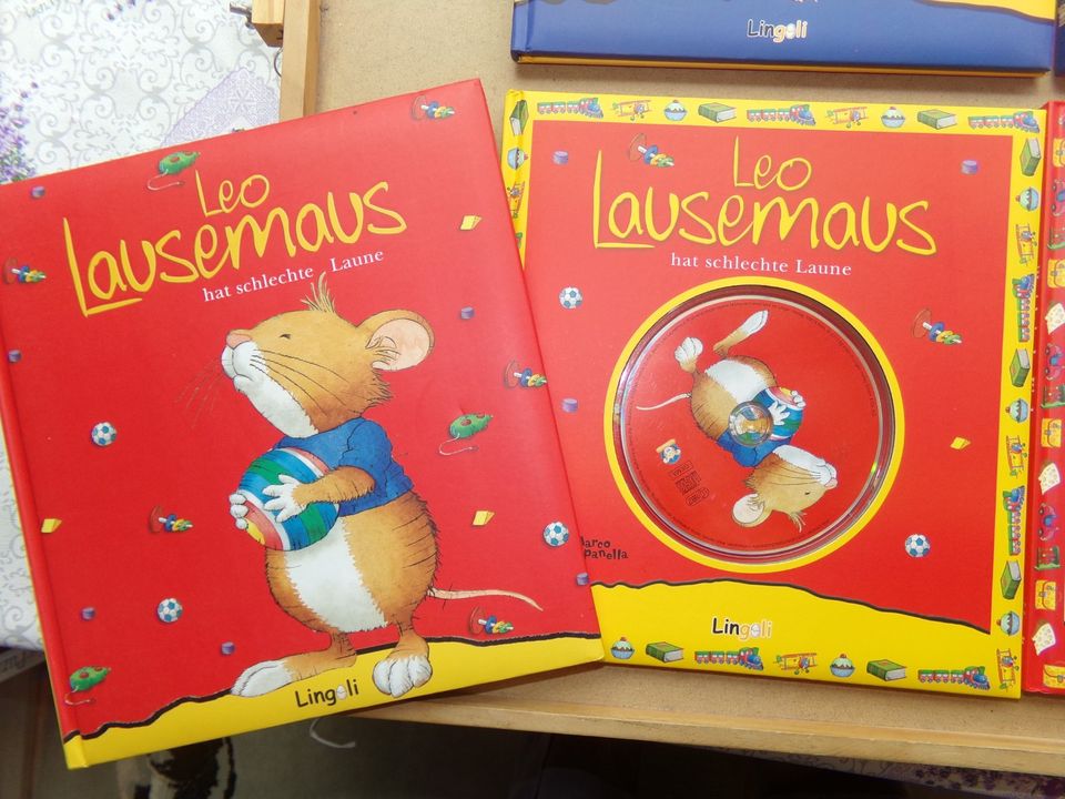 Leo Lausemaus Buch Bücher Set Paket mit CD trödelt Weihnachten in Passau
