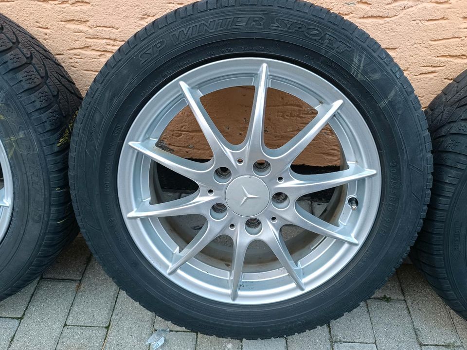 Winter Kompletträder mit original Mercedes Alufelgen- 205/55 R 16 in Fürth