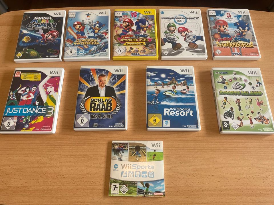 Nintendo WII inkl. Zubehör und Spiele in Altusried