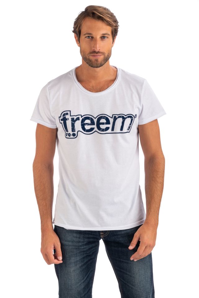 Freem T-Shirt Men Größe L, XL,XXL, white in Tittling