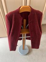 Wunderschönes Wolljacket in Bordeaux, Größe 44, ( eher 42) Bayern - Kumhausen Vorschau