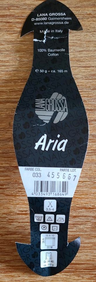✨️✨️✨️ Lana Grossa Aria, 1grünes 4 cremefarbene 50g Knäuel ✨️✨️✨️ in Neunkirchen-Seelscheid