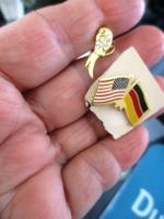 Deutsch Amerikanischer Freundschafts Pin /Vogel Eule ? Pin Hessen - Gießen Vorschau