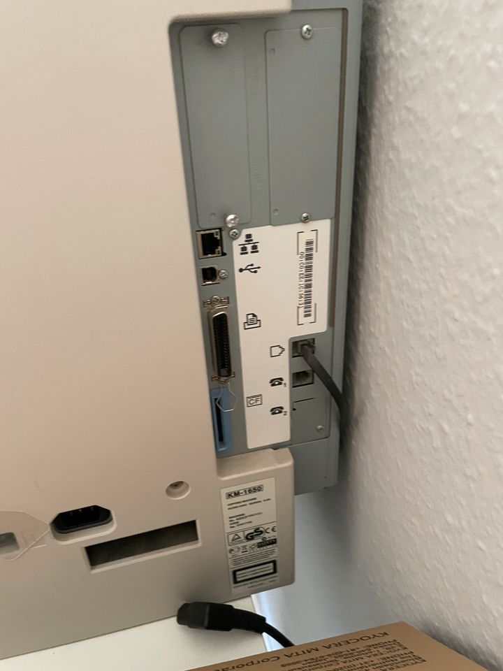 Kyocera KM-1650 mit DP-410 Drucker Scanner Fax in Müssen