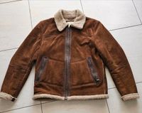 STRADIVARIUS Shearling Jacke Lederjacke echtes Leder Gr. M/L Köln - Köln Dellbrück Vorschau