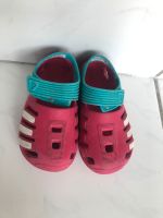 Adidas Badeschuhe Gr. 22 Sandalen wie Crocs pink türkis Niedersachsen - Bassum Vorschau