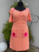 Tante Betsy Kleid orange pink rosa Gr. XL Retro Jersey Niedersachsen - Uelzen Vorschau