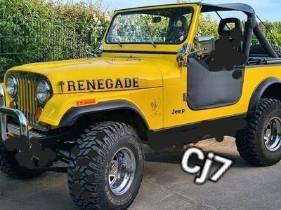 Suche Jeep CJ 7 V8 Automatik- Tausch gegen Dodge RAM W 250 in Poppenhausen