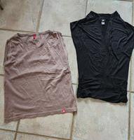 Shirt mit kurzem Arm und Shirt ohne Arm Gr. S edc by esprit + H&M Sachsen - Nünchritz Vorschau