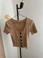 Cropped oberteil in beige von Zara mit knöpfen Baden-Württemberg - Rheinstetten Vorschau