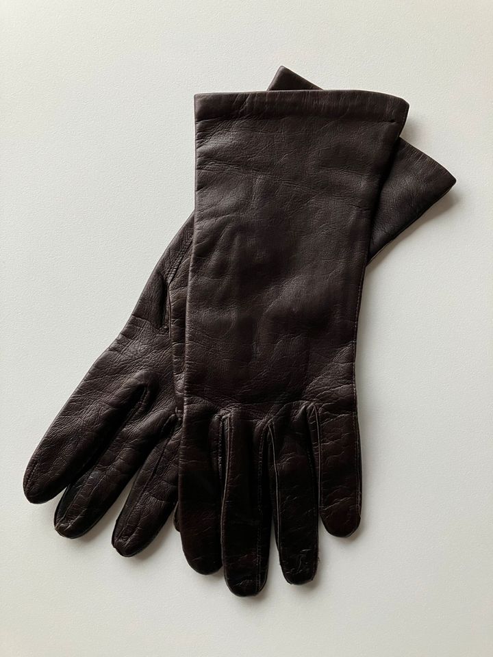 Vintage Handschuhe Lederhandschuhe Gr. 8 S/M in Rotenburg (Wümme)