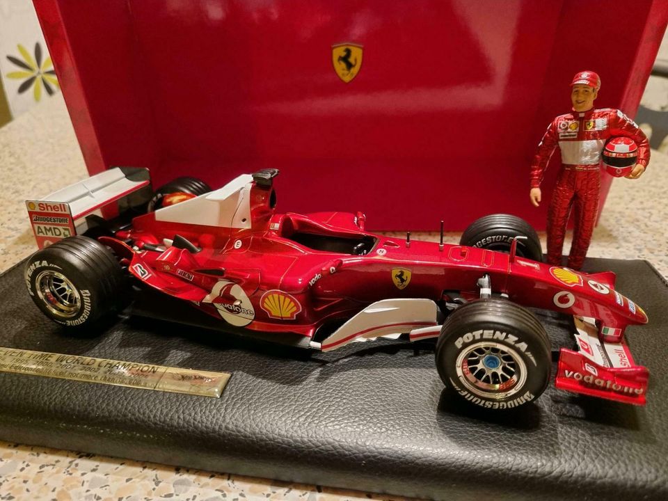 Ferrari Seven Time World Champion Michael Schumacher  1:18 B6220 in Neuenstein