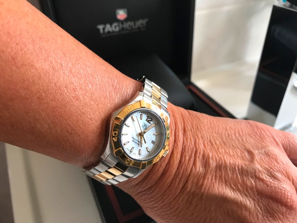 Original Tag Heuer Damen Quartz Armbanduhr in Stahl und Gold in Zirndorf