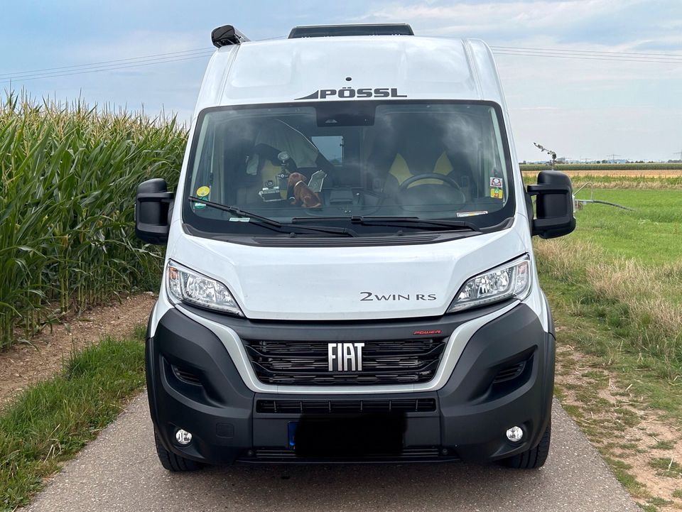 Pössl Wohnmobil Fiat Ducato Automatik 2023, wie neu in Müllheim