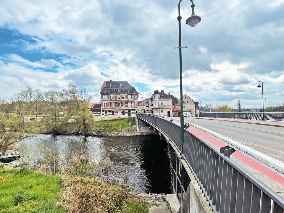 teilweise vermietetes Wohn- und Geschäftshaus auf der Stadtinsel in Havelberg