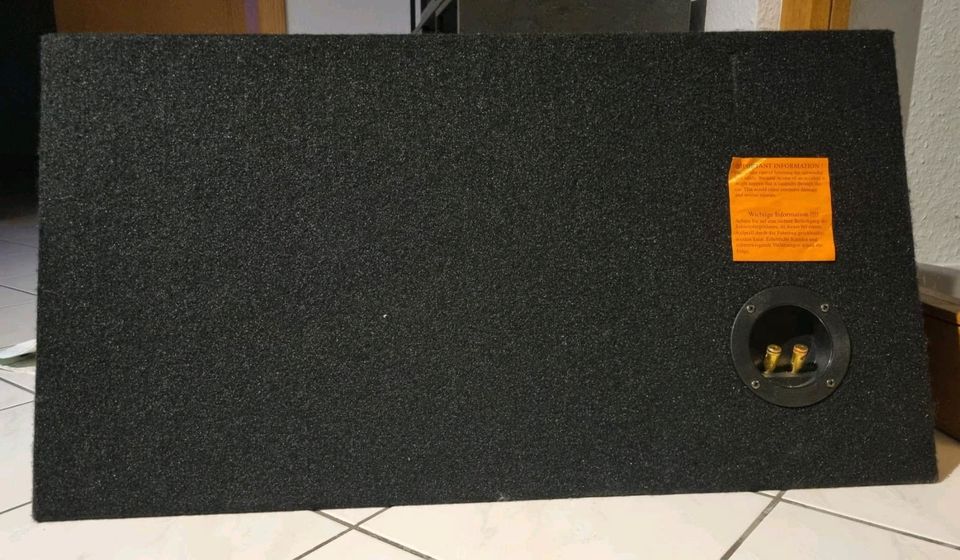 Subwoofer / Audio-System in Schramberg