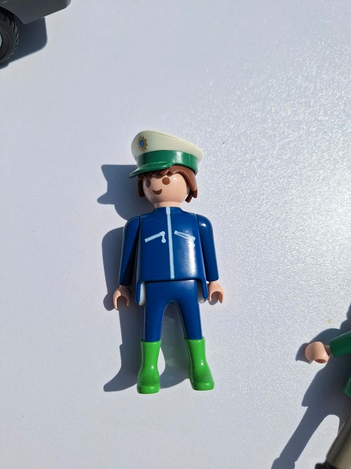 Playmobil Polizei Polizeiauto Polizei Motorrad Polizistinnen in Erbach