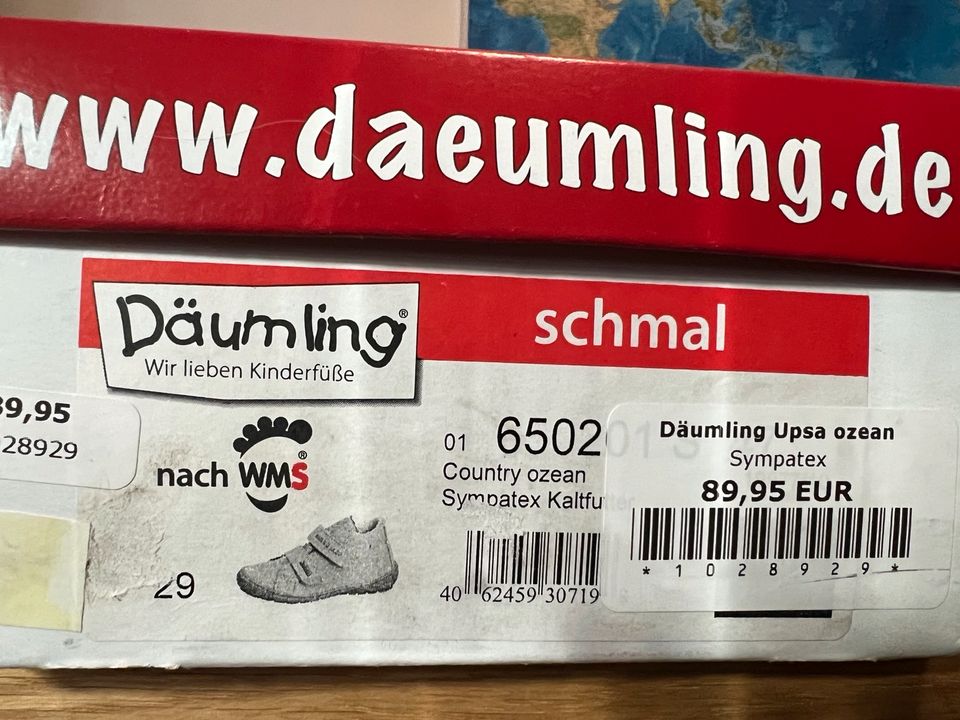 NEU! Däumling Upsa ocean 650201 S 47 Gr. 29 Kinderschuh in Berlin