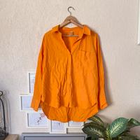Weites orangefarbenes Hemd / Bluse von New Yorker Hannover - Döhren-Wülfel Vorschau