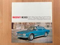 MASERATI Mexico 4.2 / 4.7 V8, Prospekt, 04/1969, 6 S., RARITÄT! Kr. Dachau - Dachau Vorschau