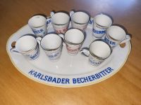 Becherovka Becher mit Tablett Hessen - Gründau Vorschau