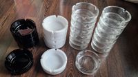 22 Aschenbecher Glas transparent, schwarz, weiss Baden-Württemberg - Konstanz Vorschau