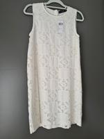 NEU Hallhuber Kleid S 36 weiß Lochstickerei Hochzeit Sommer Party Hessen - Bickenbach Vorschau