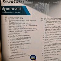 Neuer Luftentfeuchter SilverCrest 10l München - Thalk.Obersendl.-Forsten-Fürstenr.-Solln Vorschau