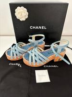 Chanel Sandalen Schuhe mit Absatz gr 36 portofrei Hannover - Mitte Vorschau