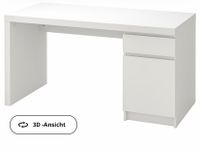 Malm Schreibtisch weiß 140x65 Nordrhein-Westfalen - Mönchengladbach Vorschau