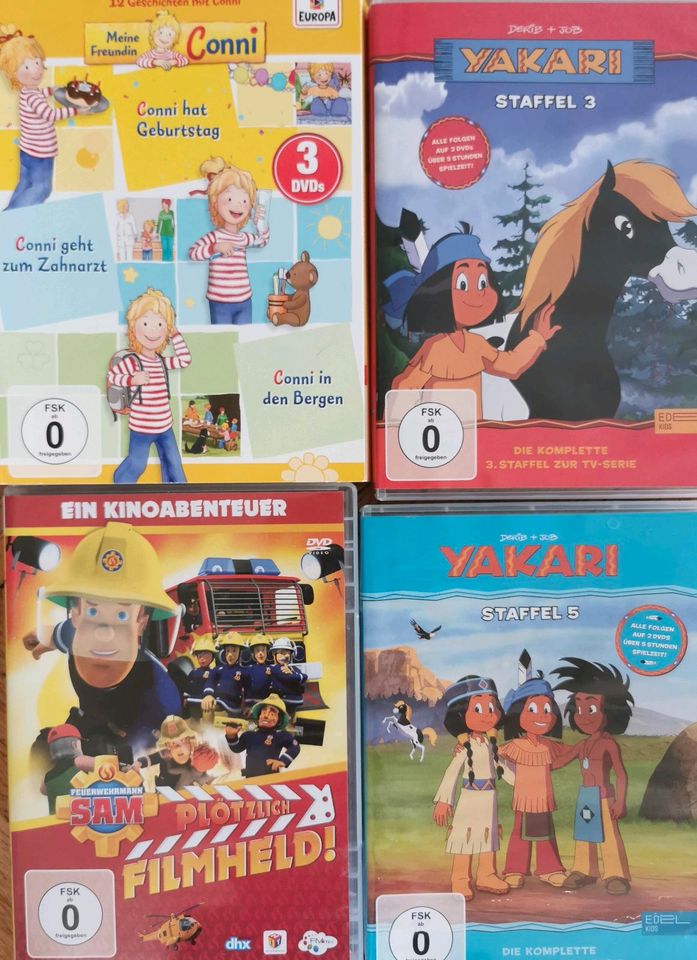 Verschiedene DVD's für Kinder in Kolitzheim