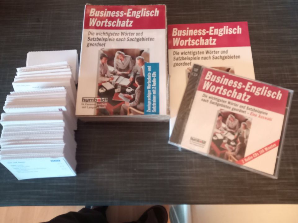 Business Englisch Wörterbuch+CD+Lernkarten in Leipzig