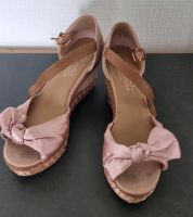 Schuhe Tom Tailer Sandalen mit Keilabsatz rosa in Größe 38 Baden-Württemberg - Urbach Vorschau