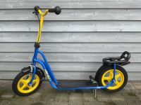Puky Roller R 04L blau/gelb + Fußbremse Handbremse Ständer Sitz Nordrhein-Westfalen - Rietberg Vorschau