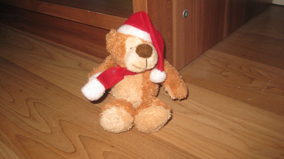 Stofftier_Kuscheltier_Teddy_Bär_Weihnachtsteddy * Weihnachten in Gifhorn