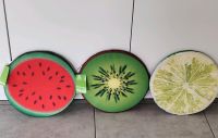 Stuhlkissen rund Obst Kiwi, Melone, Zitrone NEU mit Etikett Baden-Württemberg - Heidelberg Vorschau