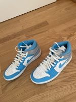 AIR JORDAN 1 MID UNIVERSITY BLUE GREY Niedersachsen - Braunschweig Vorschau