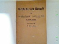 Geschichte der Neuzeit ( 1927 ) Nordrhein-Westfalen - Blomberg Vorschau