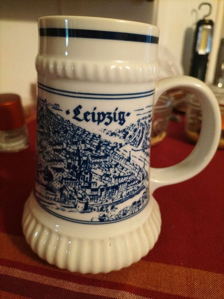 Bierkrug Leipzig, Sammlerstück in Geringswalde