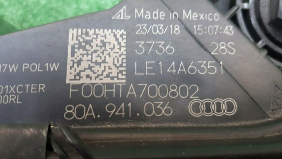 AUDI Q5 80A FULL LED MATRIX SCHEINWERFER  RECHTS   80A941036 in Neu-Isenburg