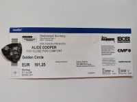 1x Alice Cooper (GOLDEN CIRCLE TICKET) Nürnberg 01.07.2024 Bayern - Illesheim Vorschau
