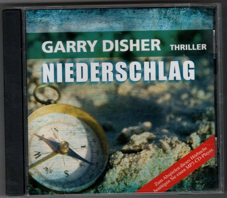 Hörbuch: Garry Disher - Niederschlag, Peter Tabatt, MP3-Thriller in Königstein