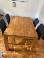 Holztisch Vollholz mit 4 Stühlen Nordrhein-Westfalen - Erkrath Vorschau