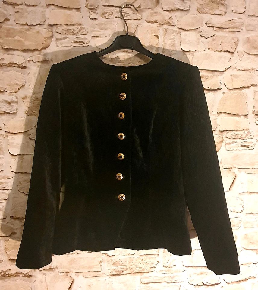 Original Yves Saint Laurent Samt Jackett Blazer Gr 38 Vintage in Köln