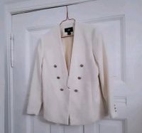 Blazer von H&M Cremeweiß mit Silber Knöpfe Gr.38 M Berlin - Spandau Vorschau