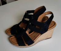 Gabor Damen Sandalette Keilabsatz Gr. 38,5 Hessen - Niedernhausen Vorschau