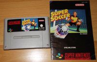 SNES Nintendo Super Soccer Modul & Anleitung Bayern - Friedberg Vorschau