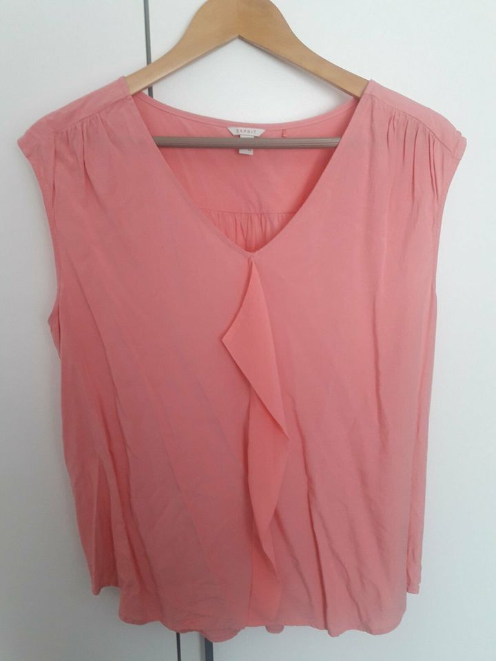 WIE NEU* ESPRIT Shirt Top Bluse pink rosé rosa Damen L XL 42 44 in Retzstadt