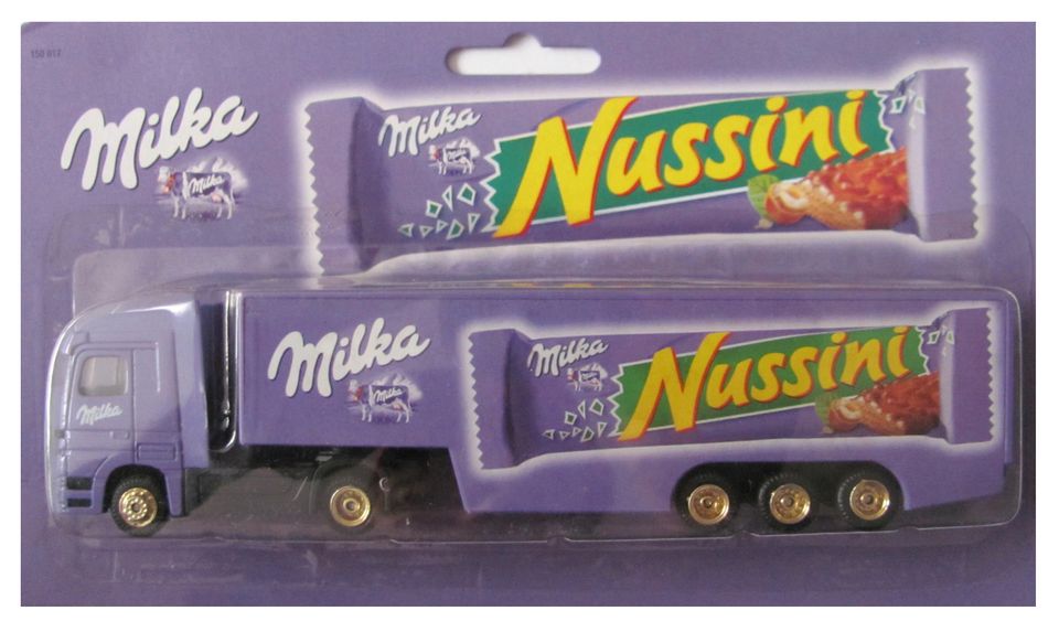 Milka Nr.18 - Nussini - MB Actros - Sattelzug in Eilenburg